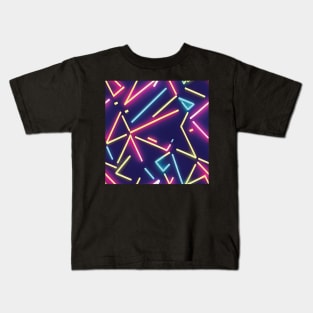 80s Arcade Pattern Kids T-Shirt